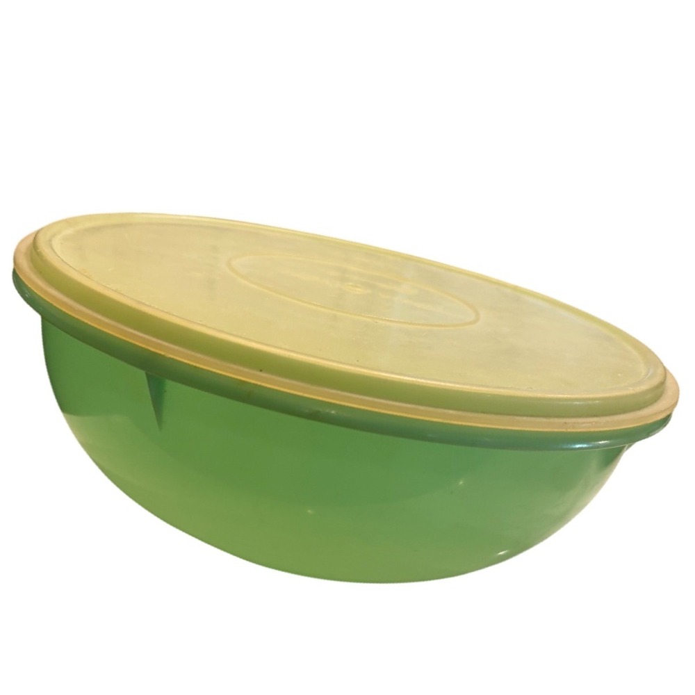Vintage Tupperware Millionaire Line 26 Cup Fix-N-Mix Bowl Jadeite Green 274
